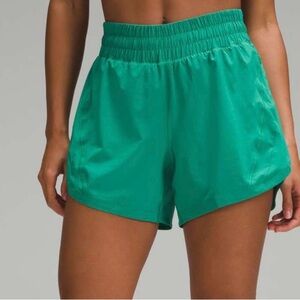 Lululemon Green Athletic Shorts sz 0